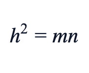 h² = mn h² = mn