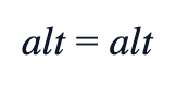 alt = alt
